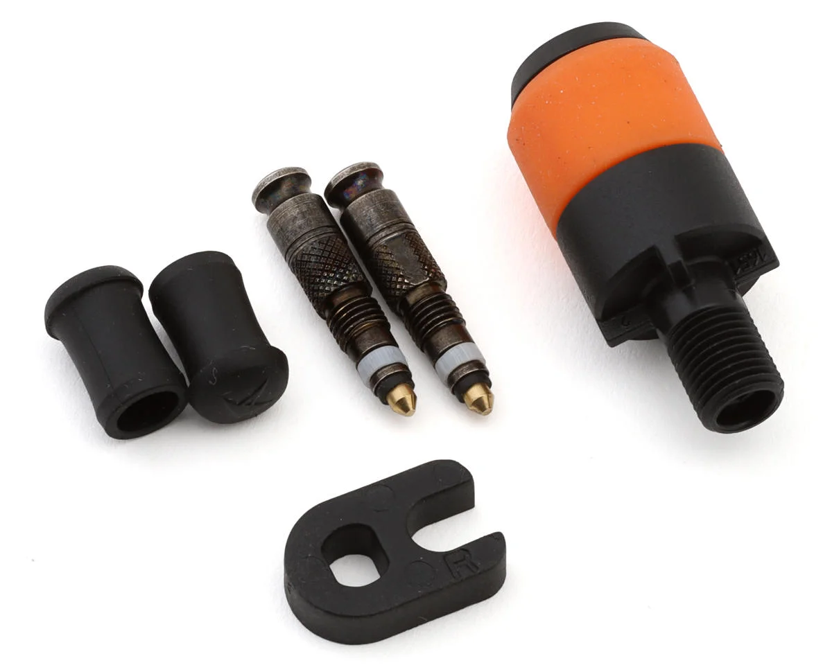 SKS Clik Tec Adapter with Conversion Kit (Black/Orange) (Pair)